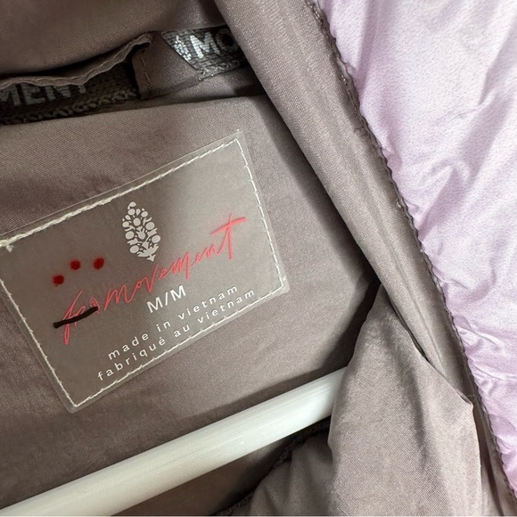 NWT Free People Movement In A Shine Bubble Coat Puffer Size Medium - Picture 9 of 13